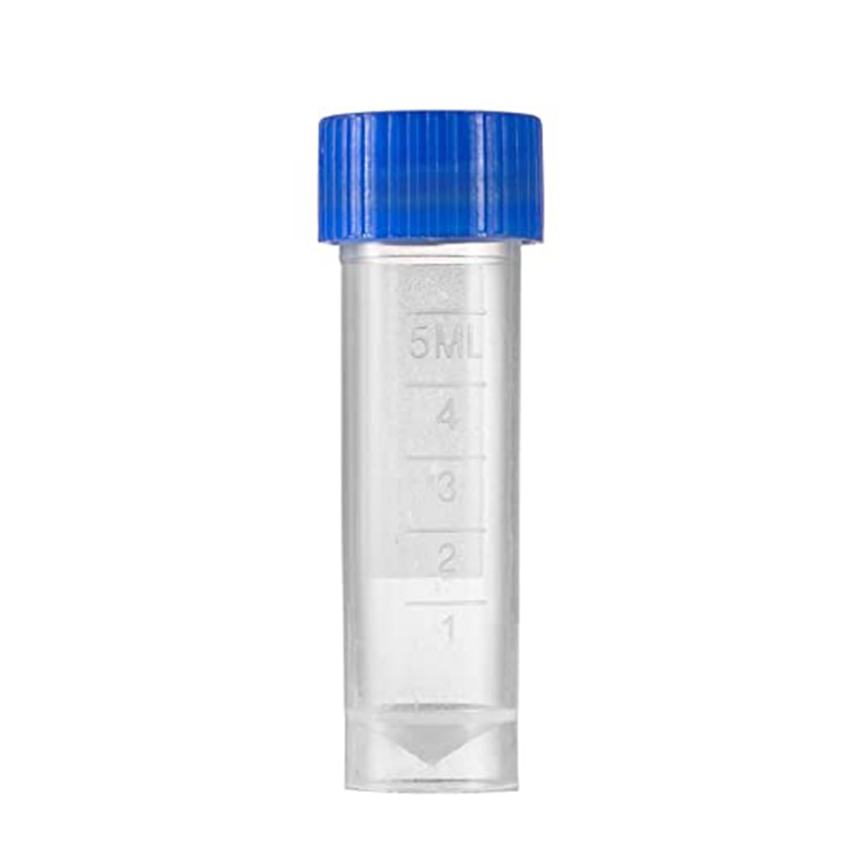 600 STK. 5 Ml PlastikbehäLter mit Graduierten FläSchchen, ReagenzgläSer mit Schraubverschluss