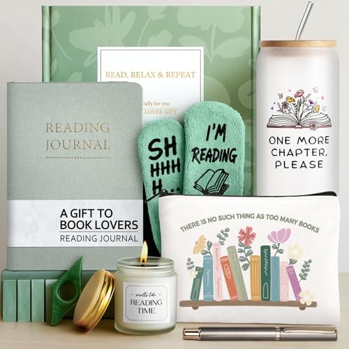 Book Lover Gifts for Women - Book Gifts for Book Lovers Bookish Gift Items - Reading Accessories Books Club Gift Readers Present for Bookworm Mom - Mothers Day Gifts