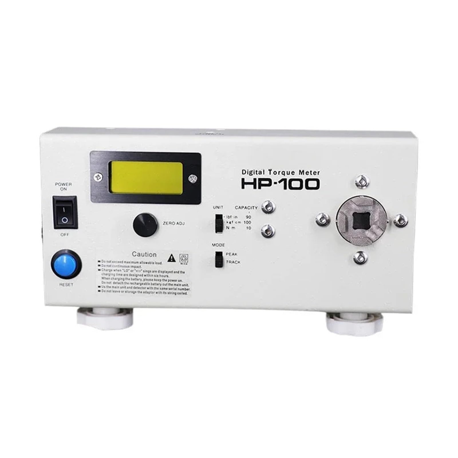 Gqnblvhzupdm Hp-100 Digital Torque Meter Hp10 20 50 100 Electric Screwdriver Wind Torque Meter Tester(Hp-100)