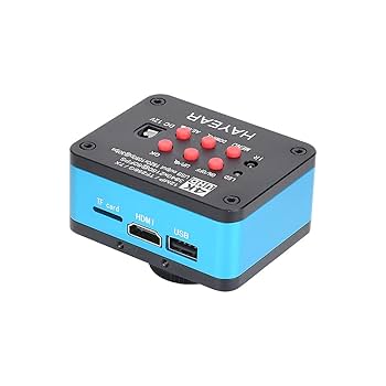 Amazon.co.jp: HAYEAR 4K産業顕微鏡カメラ、HDMI及びUSB出力 C