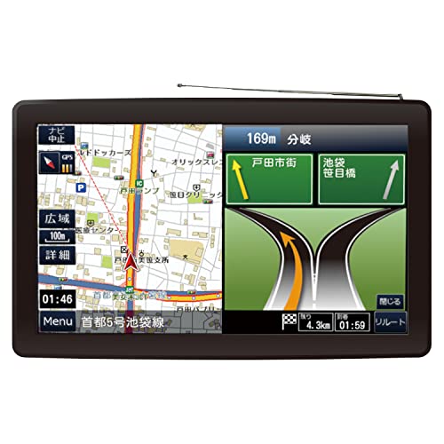 OVER TIME 9inchワンセグカーナビ 9インチ Amazon.co.jp: OVERTIME 9インチ ワンセグナビ OT-N97K : 車＆バイク