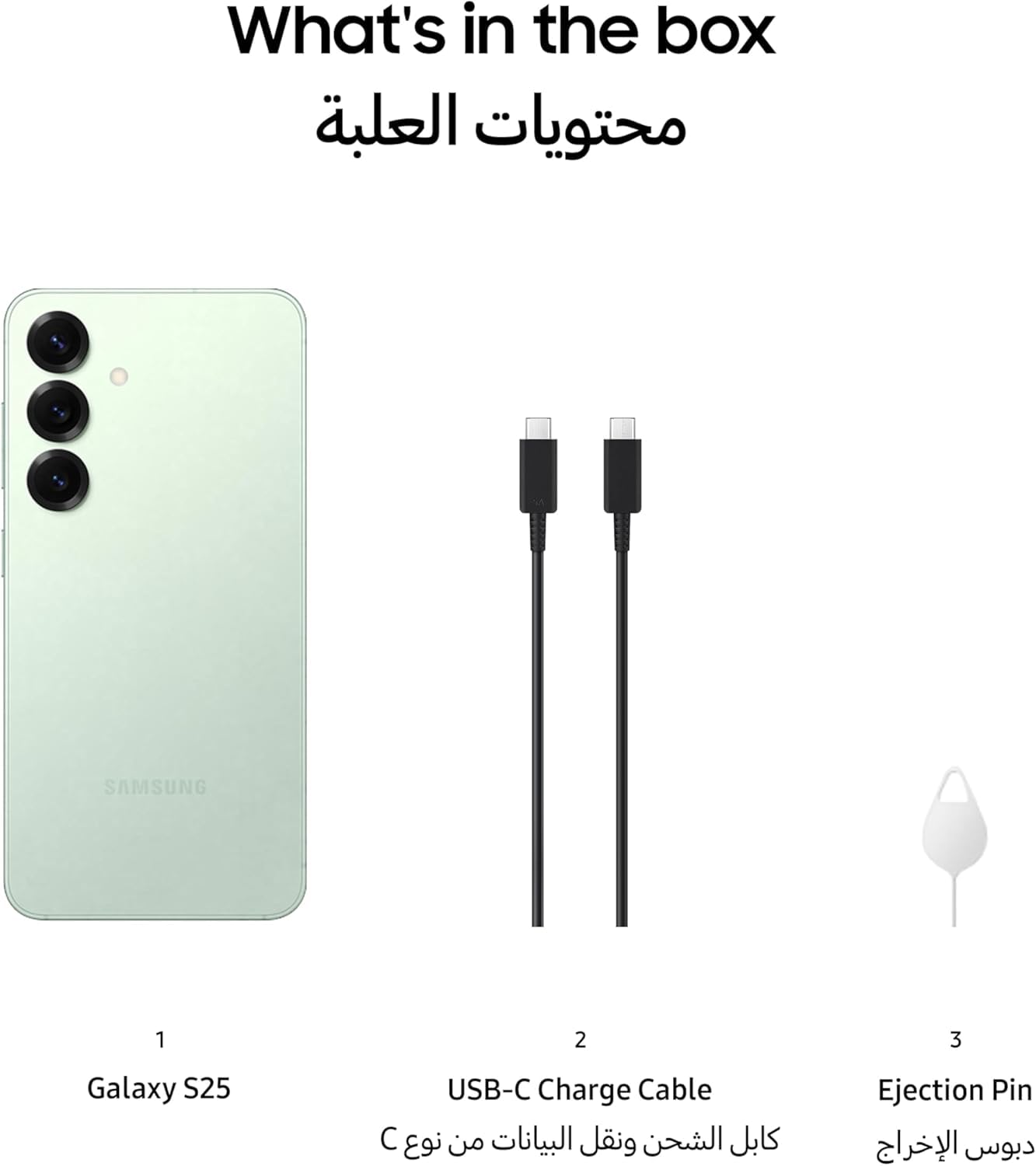 Samsung Galaxy S25+ AI Phone, 256GB Storage, 12GB RAM, Mint, Android  Smartphone, 50MP Camera, Long Battery Life with Samsung Buds 3 sliver - 1  Year Warranty/Local Version: Buy Online at Best Price