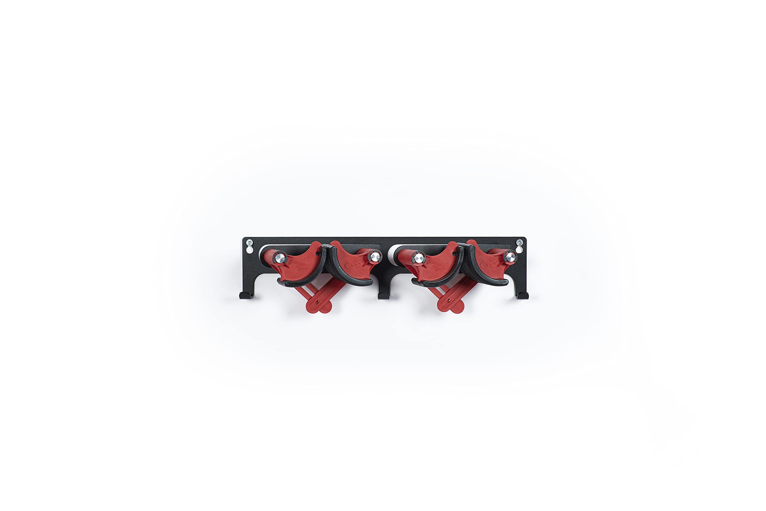 Duo | Soporte universal | Soporte para esquís | Snowboard | Soporte de pared | Soporte para dispositivos | Soporte para herramientas | De acero, aluminio y plástico reforzado con fibra de