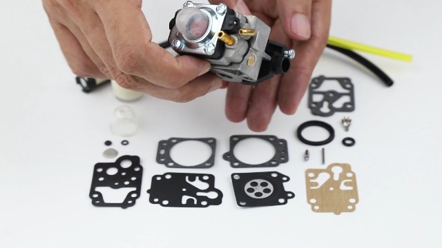 Kit Carburatore Per Decespugliatore Honda GX35 - Con Filtro Aria, Candela E Guarnizioni - Ricambio Compatibile - Foto 10