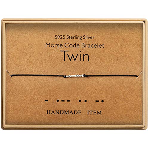 Twin Morse Code Bracelet