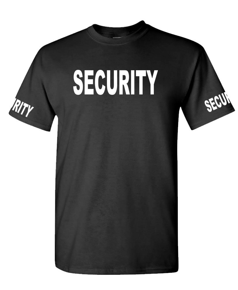 The Goozler Security - Party Event Staff Police Duty - Mens Cotton T-Shirt