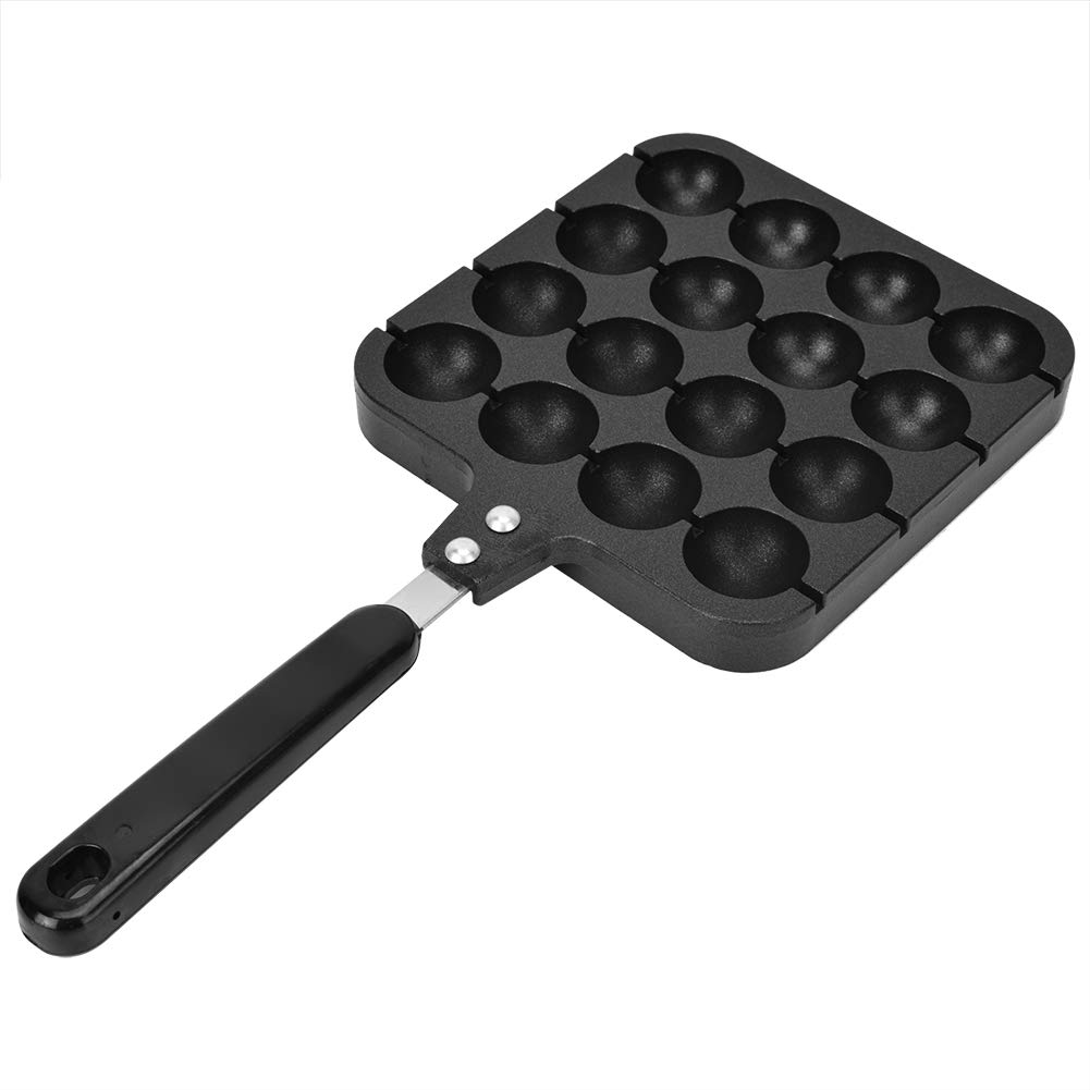 Buy Takoyaki Pan, Takoyaki Plate Cast Aluminum Antiscalding Handle
