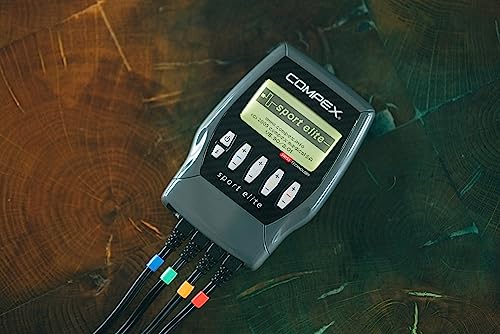 Compex Sport Elite électrostimulateur gris au design ergonomique durable - 2