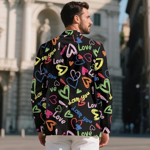 Xhuibop Plus Size Christmas Suit for Men Holiday Xmas Party Costume Slim Fit Blazer Jacket3