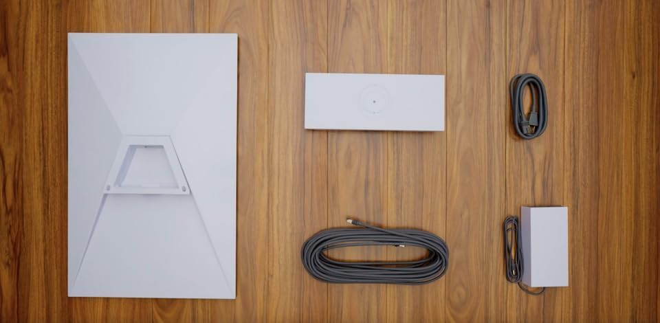 Image of STARLINK Gen-3 Standard Kit - High-Speed Satellite Internet Kit with Dish, Router & Power Supply - Low Latency | Works Virtually Anywhere with Clear Skies (Gen 3)