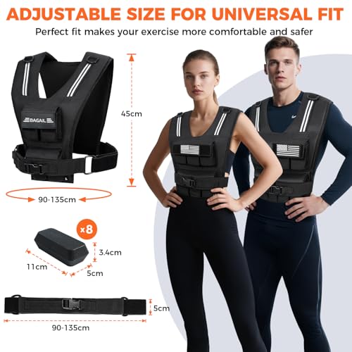 Weighted Vest for Workout 20 lbs