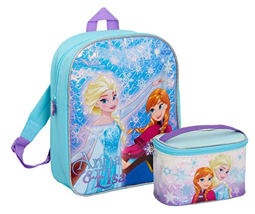 Disney   Frozen Mochila para niñas   estuche a juego para cosméticos  2 piezas de equipaje