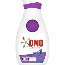 Omo Camasr Deterjan Active Beyazlar ve Renkliler Icin En Zorlu Lekeleri Ilk Ykamada Ckarr 910 ML 14 Ykama