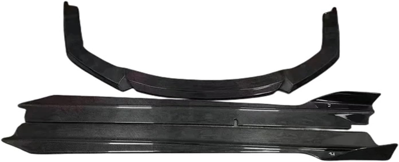 LP610 Vorsteiner Style Carbon Fiber Front Side Skirt Car Bumper Lip Compatible for Lamborghini Huracan LP 610-4 LP580 Body Kit