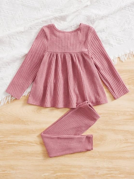 Image of Ninas Baby Girls Solid Cotton Blend Style Top and Shorts Set for kids (Black)