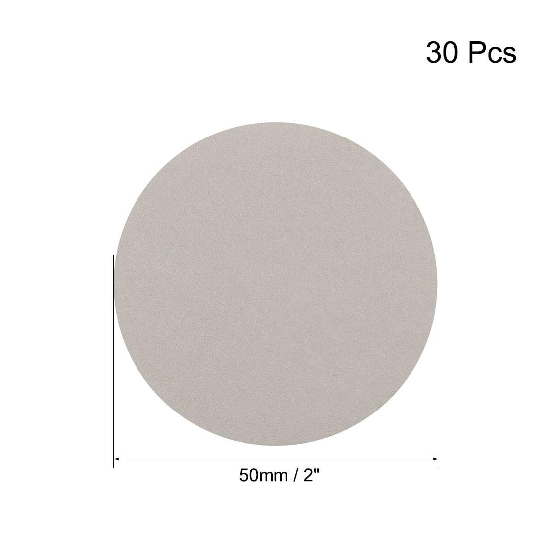 MACHSWON 2 Inch Silicon Carbide Sandpaper Wet Dry Sanding Discs Hook and Loop Sanding Disc 3000 Grit 30pcs - Image 3