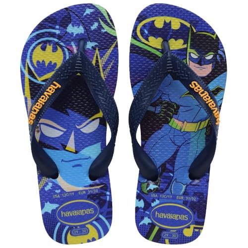 Havaianas - Kids Top Warner, Chanclas Infantiles con Estampados de Personajes Animados, Cómodas y Seguras, Suela Antideslizante, Niños, Unisex