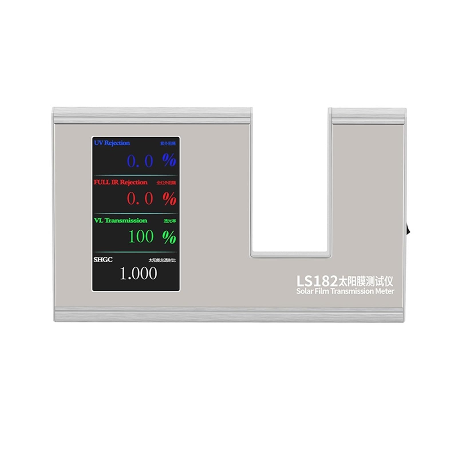 Tint Meter, 182 UV Transmission Meter, 950nm,1400nm and Full IR Transmission Meter Film Transmission Meter