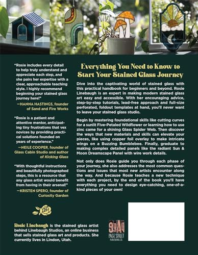 The Complete Guide to Handmade Stained Glass: 12 Step-by-Step Projects for Lead-Free Glass Art at Home - Image 2