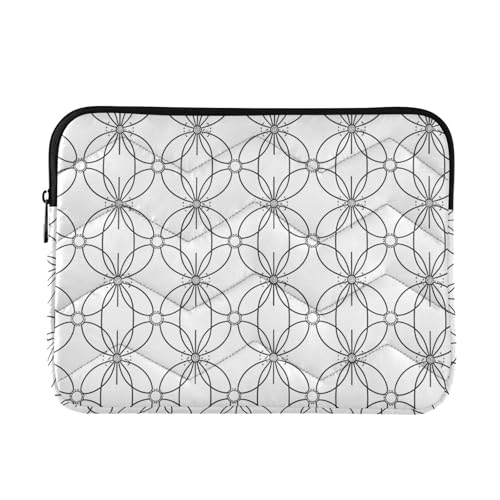 Funda para portátil ALAZA Geometric Coin 13-14 pulgadas