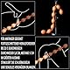 Leyuye Anal Beads Analplug Buttplug Anal Dildo Riesen Dildo Anal Plug Flüssiges Silikon Masturbator Analspielzeuge für Anus Expansion, Anal Expander Extreme Sex Sexspielzeug für die Männer Frau (L)