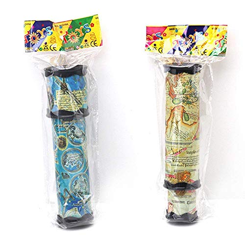 Dophyranix Magic Kaleidoscope, 2 Pack Best Birthday Gift For Children (Two Colors) #TOP3