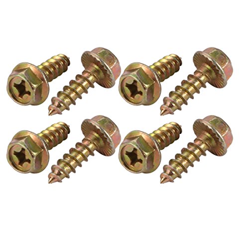 Tornillos autorroscantes M6x20mm hexagonales 8 unidades miniatura 1