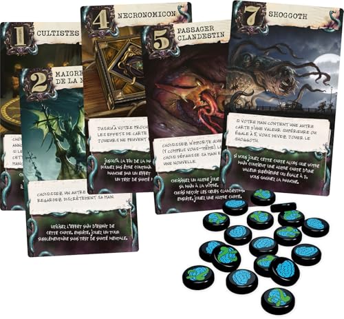 Asmodee - Horreur A Arkham - Lovecraft Letter - Jeu de Cartes - 30 à 45 Min – vue 5