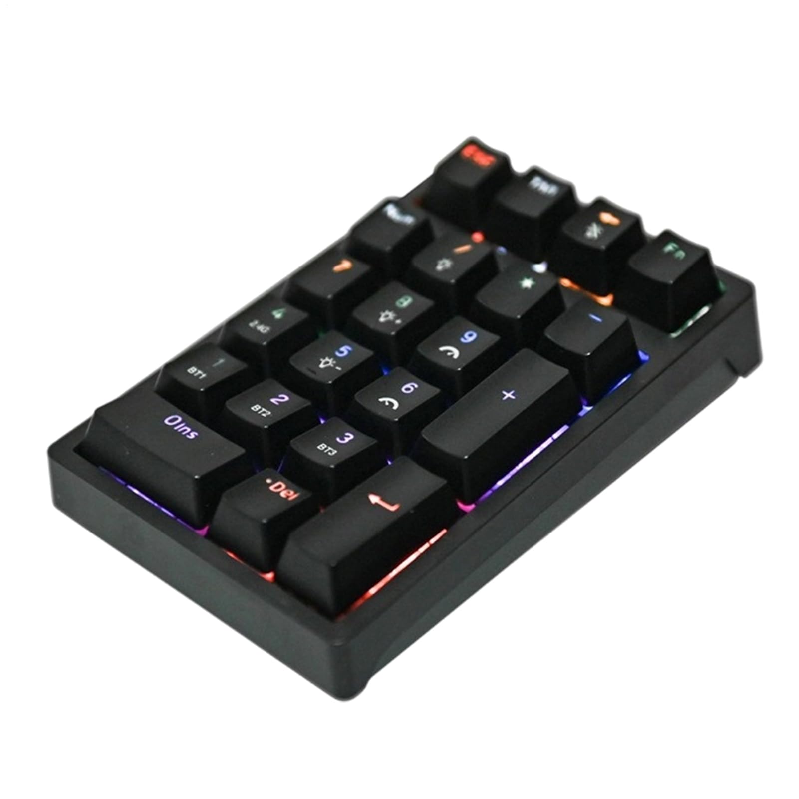 Tastierino Numerico Senza Fili Tastiera Meccanica USB e Compatta | Tastierino da 21 Tasti Portatile e Mini per Laptop, Desktop, Computer e