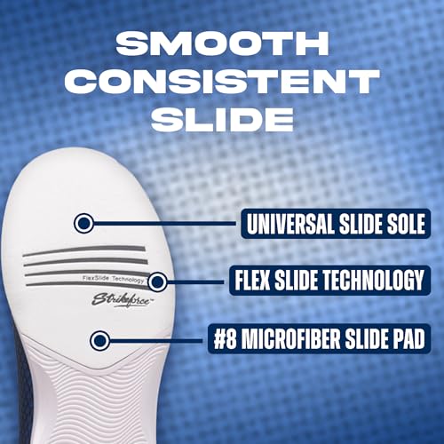 Image of KR Strikeforce Aviator Mens Athletic Bowling Shoes with Fixed Heel and Slide Pads for Right or Left Handed Bowlers