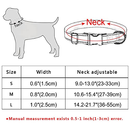 Collier chien personnalisé taille L et S ajustable avec nom gravé - 3