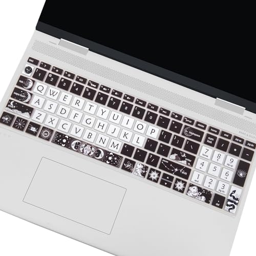 Protector para teclado HP 15.6'' Sun and Moon silicona miniatura 1