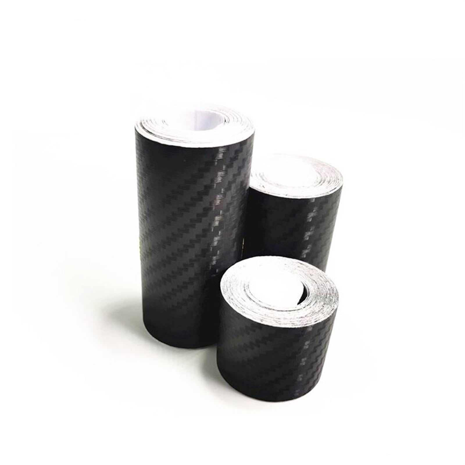 Tira Protectora de Parachoques Adhesivo de Fibra Carbono para Coche, antiarañazos, para umbral nanoimpermeable, para película Protectora Toda la carrocería del(7cm X 3m)