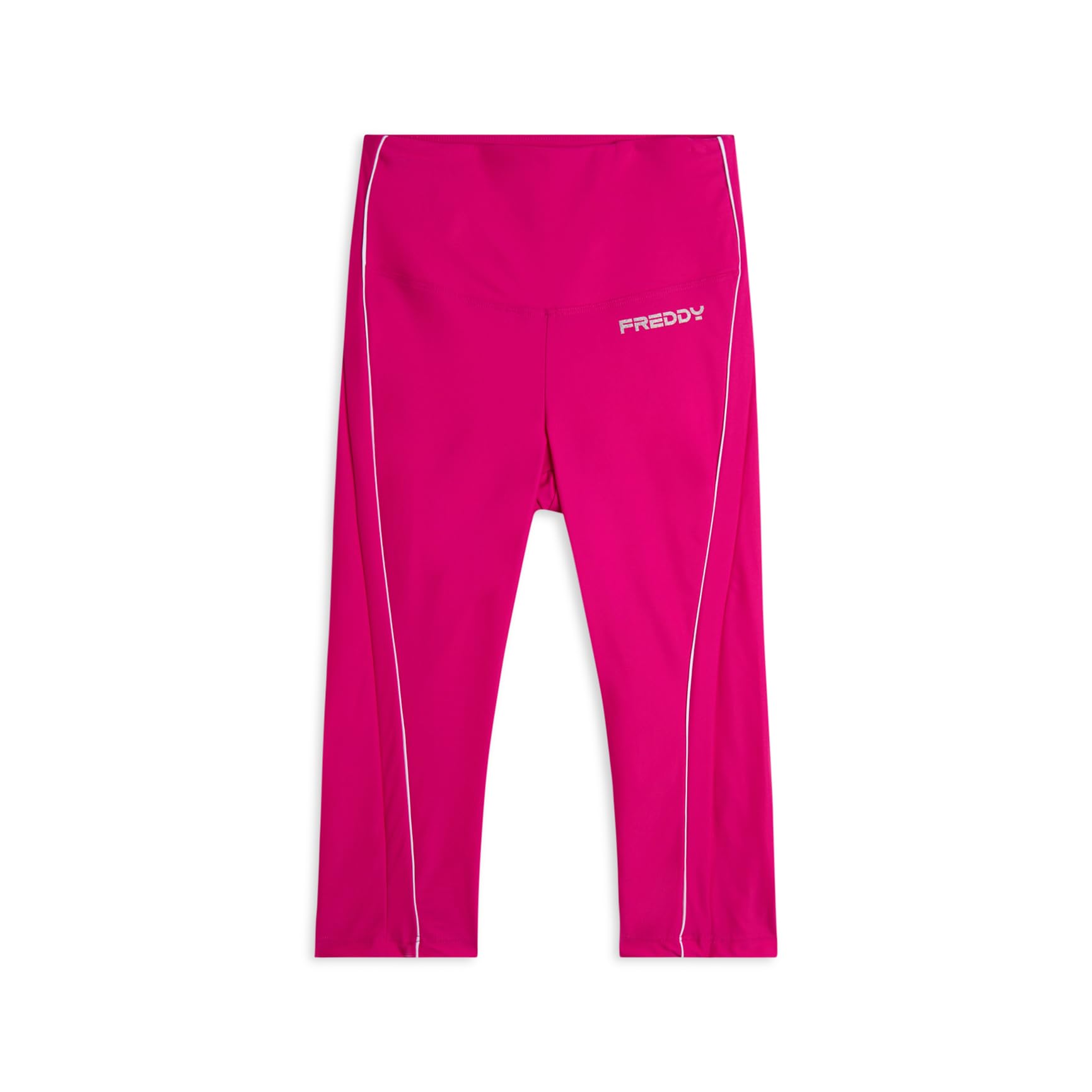 FREDDY - Leggings Pirata De Cintura Alta con Ribetes En Contraste