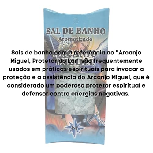 Meta Atacado, Sal de Banho Aromatizado 100g Aromaterapia-Escolha Fragrância Cor:Hidro Ofurô Arcanjo