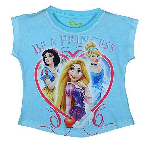 Image of Disney Princess Girl's Cartoon Regular Fit Tops