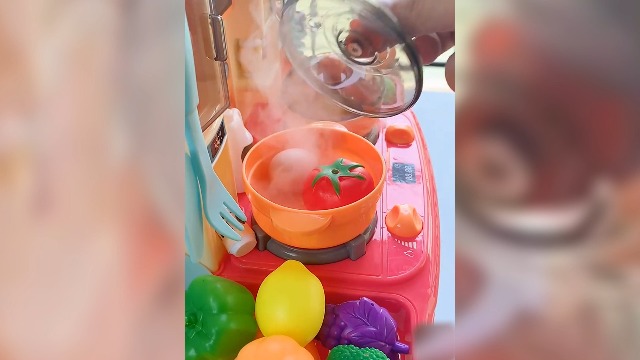 Cuisine Jouet Complète Pour Enfants – 30 Accessoires, Lumières, Sons, Eau Et Vapeur Réalistes