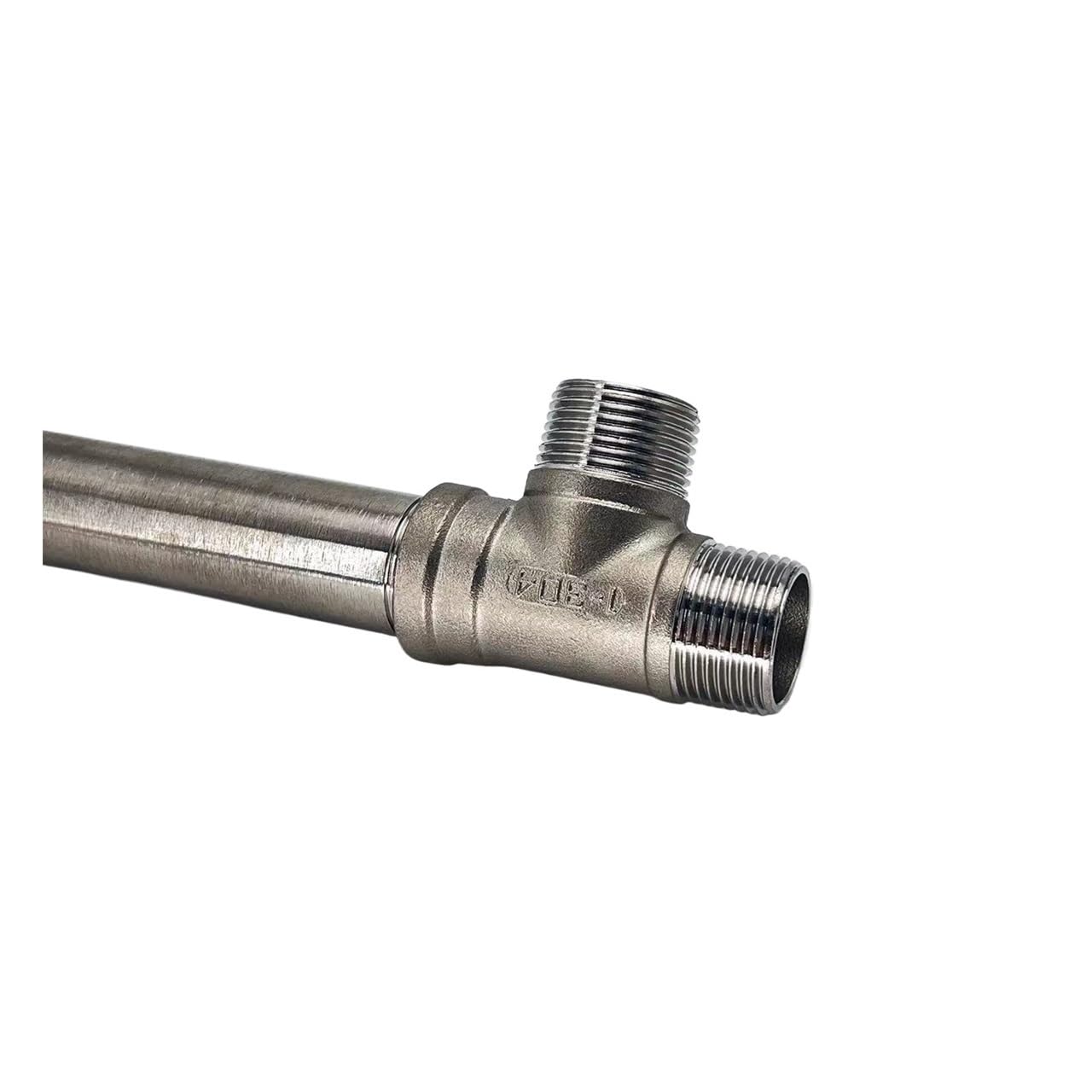 314 304 MMF Tees Accesorio de fundición 3 vías, macho-macho-hembra acero inoxidable 3/4" Agua Gas Petróleo(4")