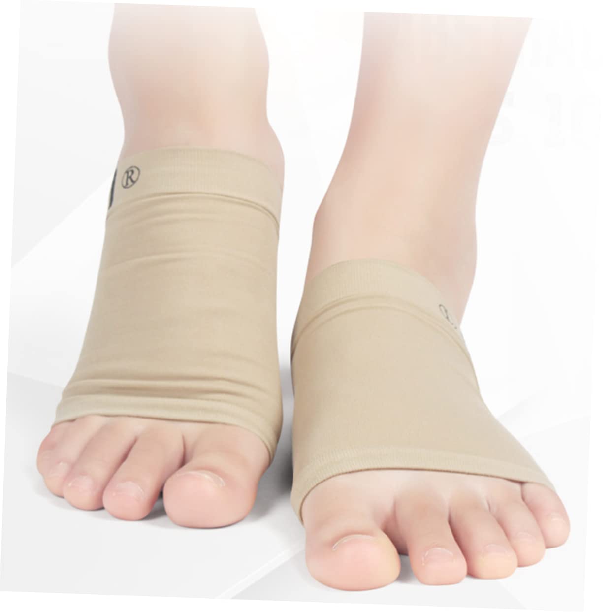 Ipetboom Foot Support Pad Comfortable Fabric Orthotic Massage Pad for Flatfoot Relief