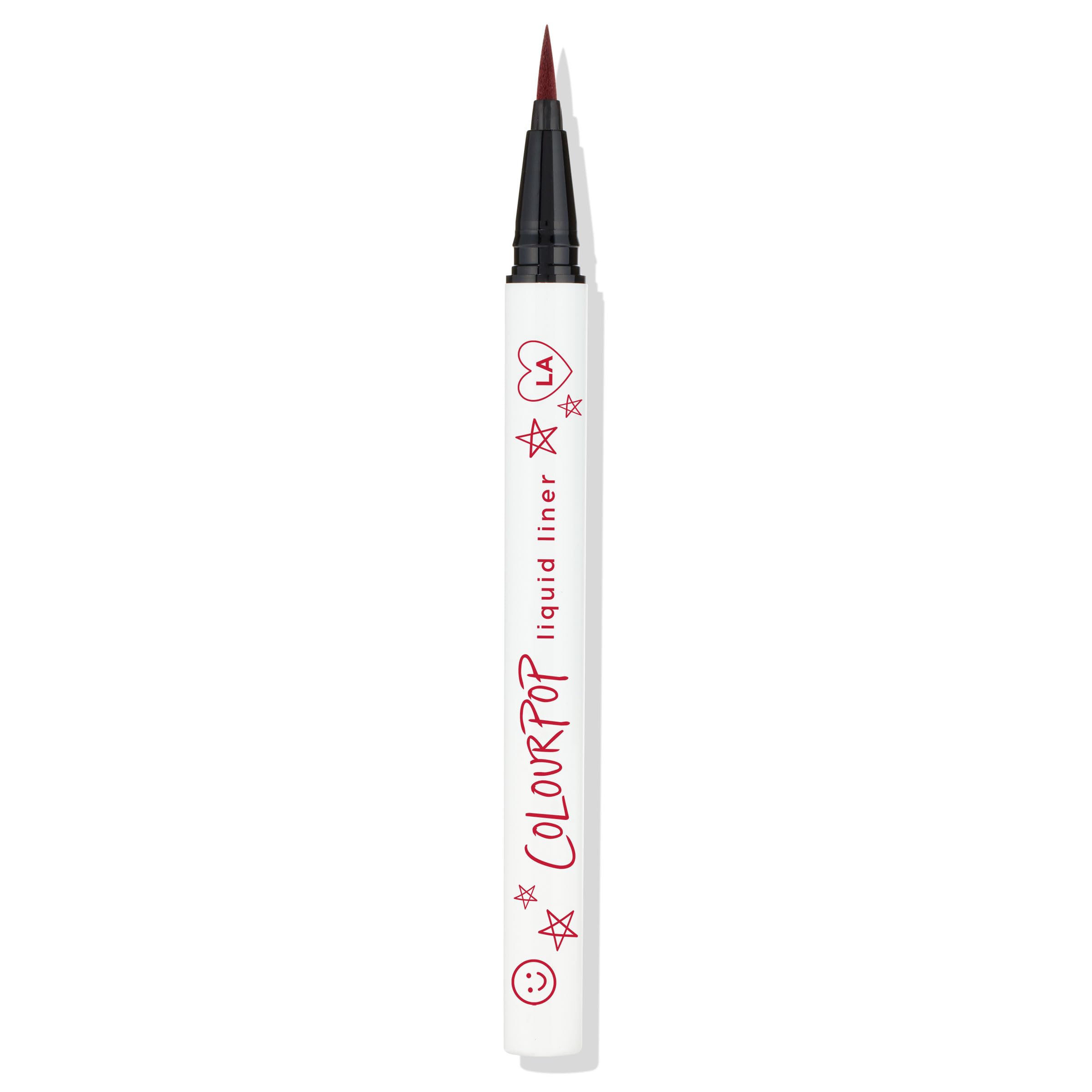 ColourPop BFF Liquid Liner - Precision Felt Tip Liquid Eyeliner Pen - High-Pigment & Buildable Colored Eyeliner with a Transfer Resistant Formula - Try Me (0.02 oz)