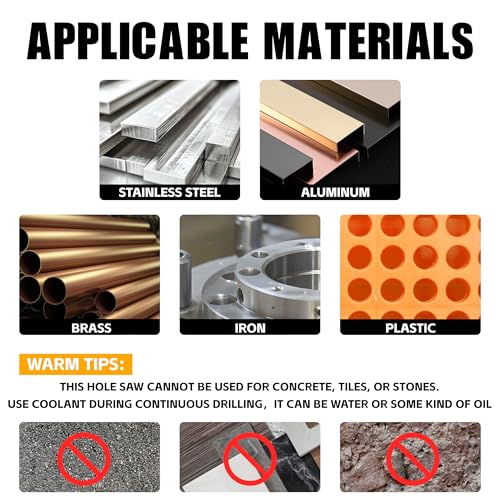 KJE 20 in 1 Carbide Hole Saw Kit