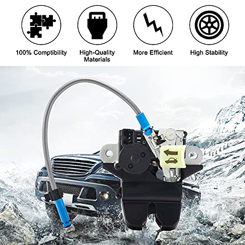 Image of SYERAL Tailgate Lock Actuator 81230-C1010 Power Door Latch Lock Compatible with Hyundai Sonata 2015 2016 2017 81230C1010