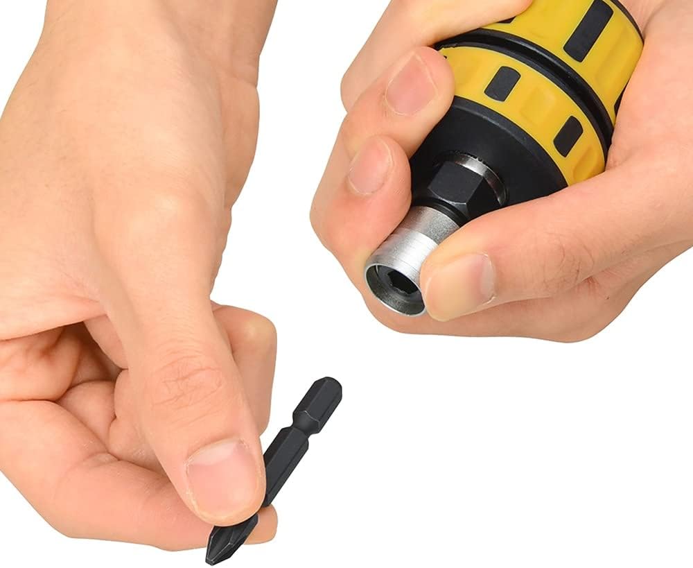 ANEX AKL-190E Drill Chuck Bit Replaceable Keyless Rubber Grip 0.04-0.4 inches (1-10 mm)