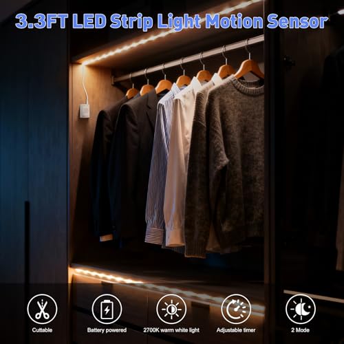 Rechargeable Motion Sensor Wardrobe Light