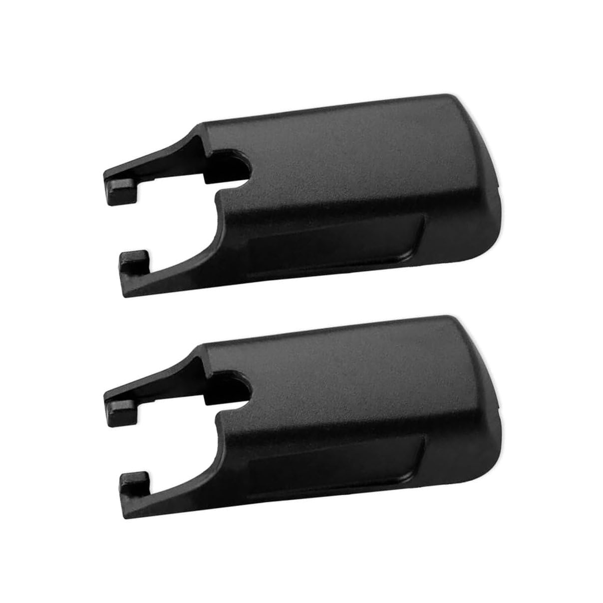 2x Windshield Wiper Arm Clip Retainer W000050335 For Mercedes Benz – Front, Black Plastic