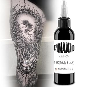 Naudilife Schwarze Tattoo-Tinte 120 ML