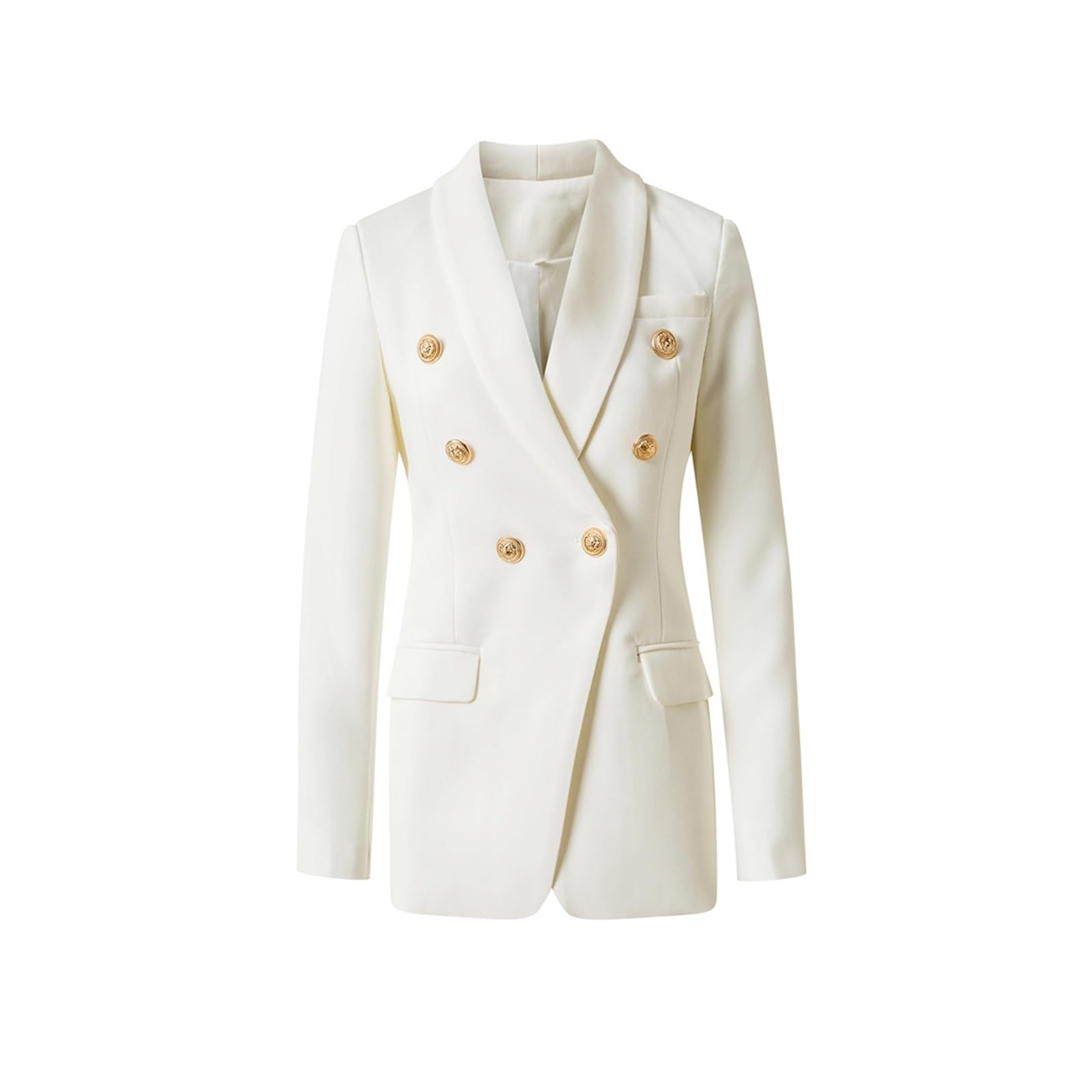 Veste de costume à boutonnage et épaules structurées pour un vêtement plus ajusté 3XL