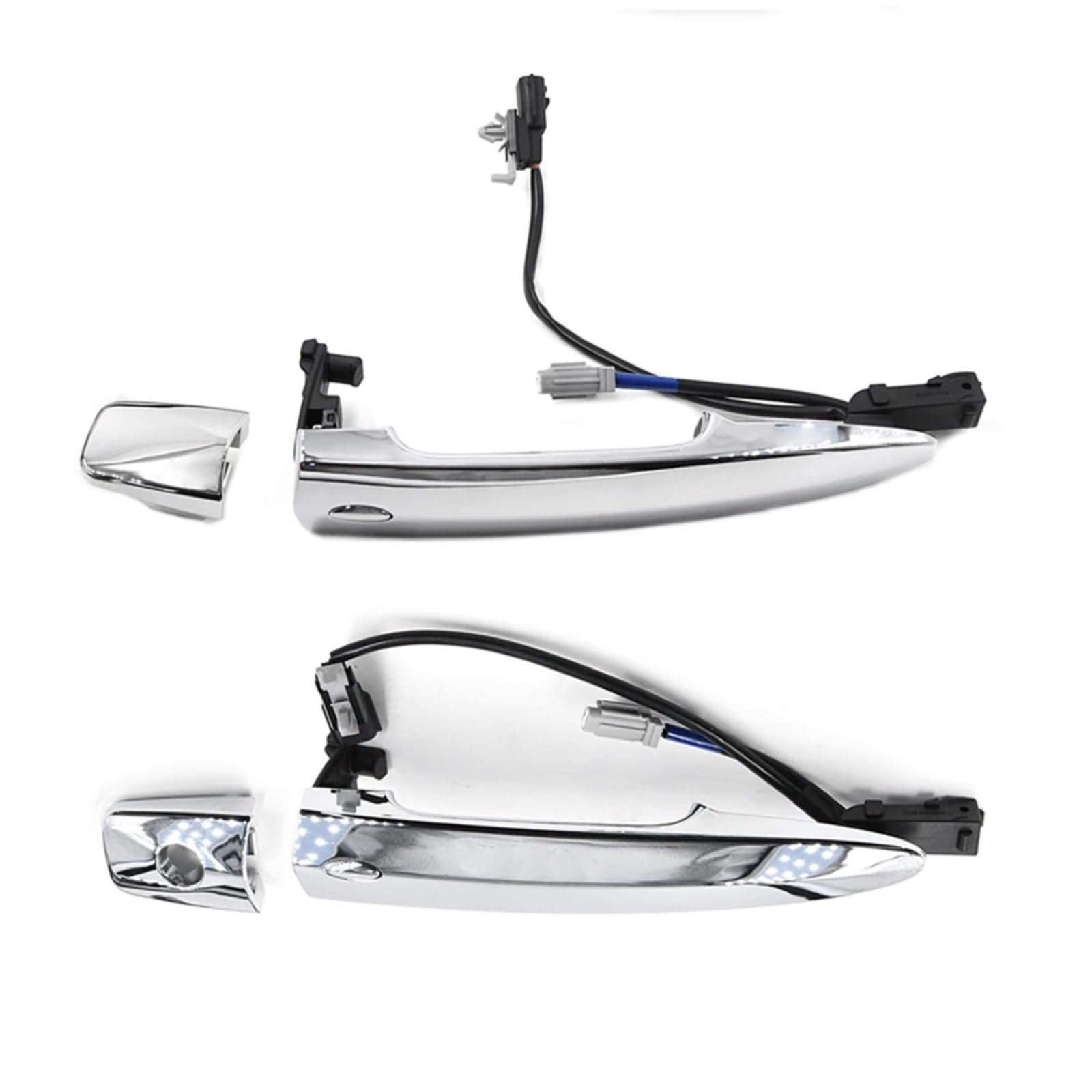 KEDFBTS Car Outer Handle Compatible with Nissan for Maxima for S SV for Murano for LE S SL 2009 2010-2014 Car Outside Exterior Door Handles 826469N00A 80640-3SG0A(Front Left Right)