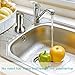 OHiHi Dish Soap Dispenser for Kitchen Sink (Brushed Nickel), Countertop Sink Soap Dispenser Water Pump with 47” No-Spill Extension Tube Kit Design for Kitchen Bathroom, No More Refills （Sliver）