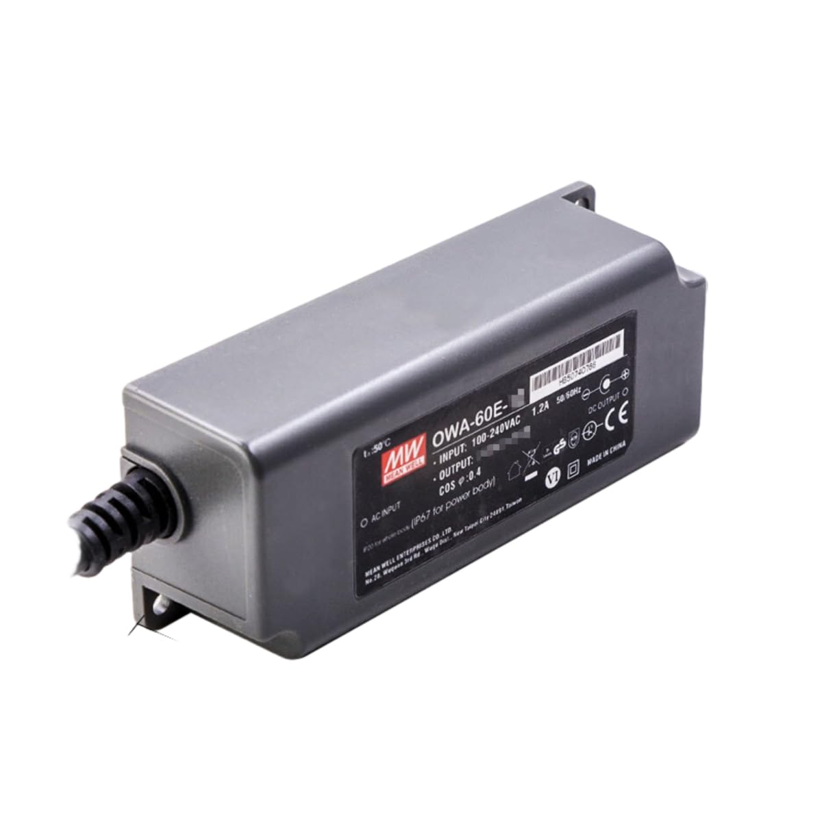 Série OWA 60W LED Power Supply Adapter OWA-60E-30 AC-DC EU Single Output Moisture Proof Switching Driver